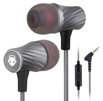 MINDBEAST Super Bass-Noise Isolating Earbuds with Microphone